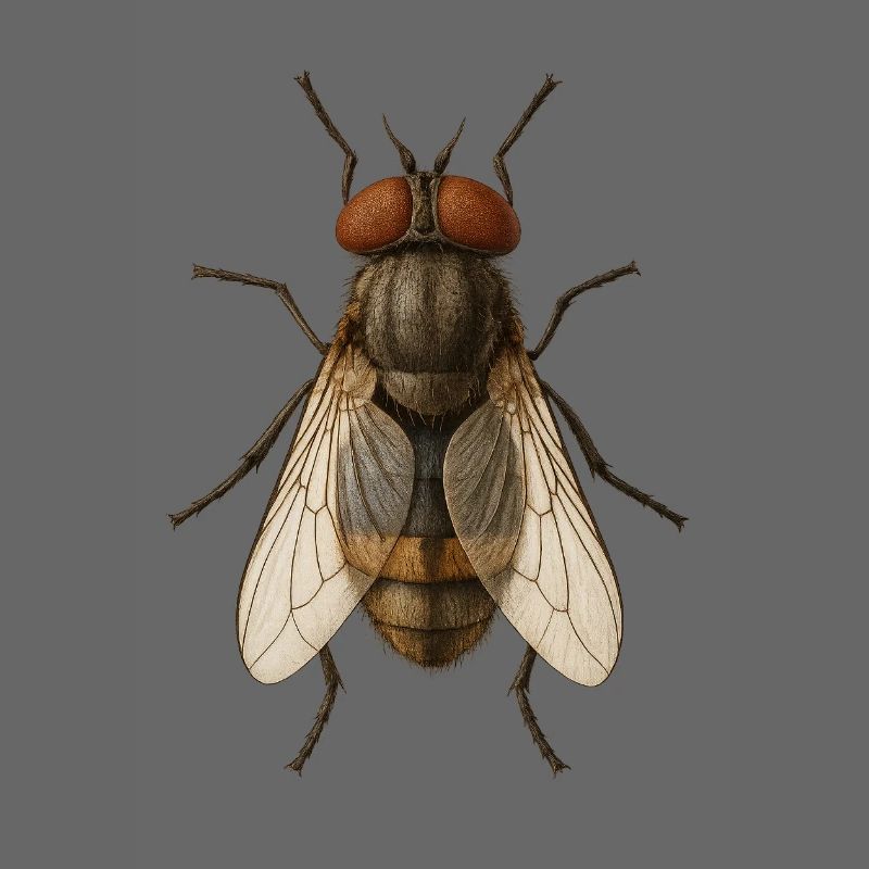 Hyperreal Fly Anatomy Tee