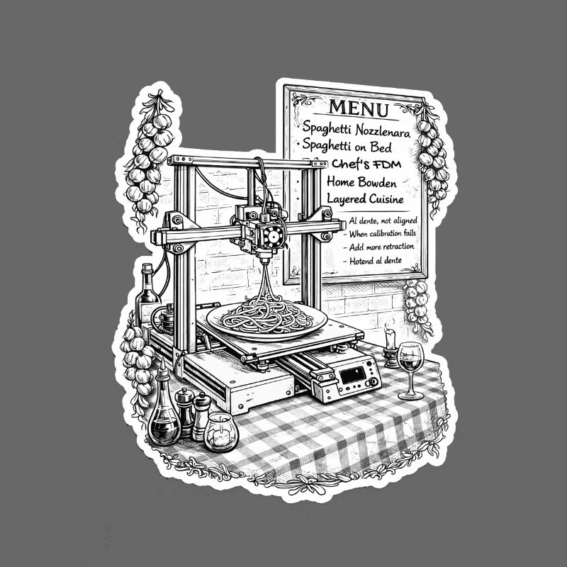 Spaghetti-3D-Drucker