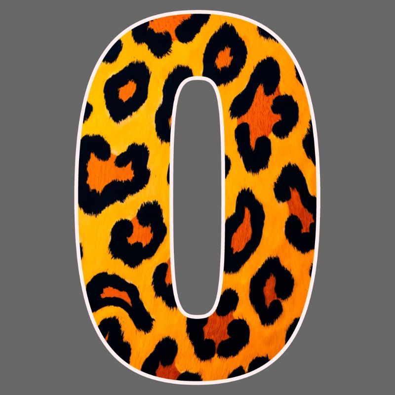 Leopard_Buchstabenmuster_-_O