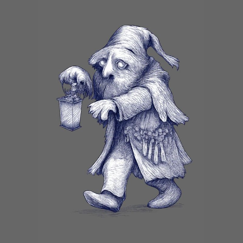 Dwarf | Night walker with lantern