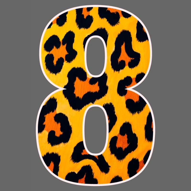 Leopard 8 Print