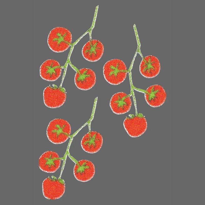 Tomato Bush Impressionism