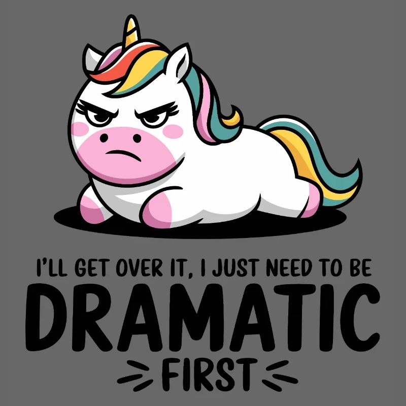 Dramatisches Einhorn