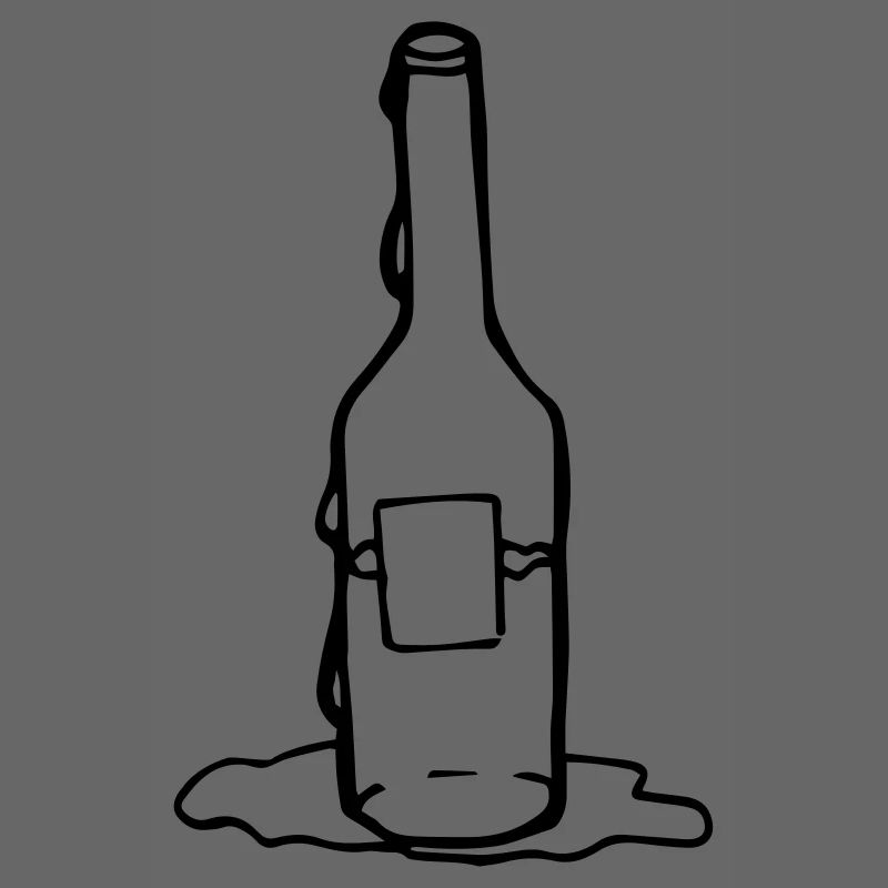 Flasche, Weinfalsche, Bar