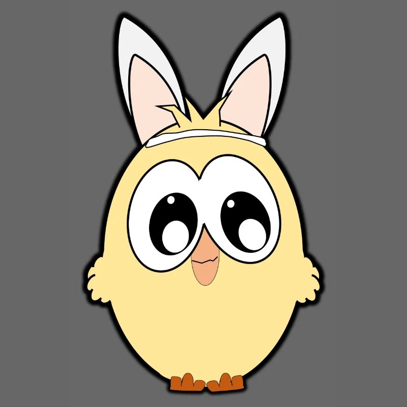 Poussin Lapin Rabbit chick Easter Pâques