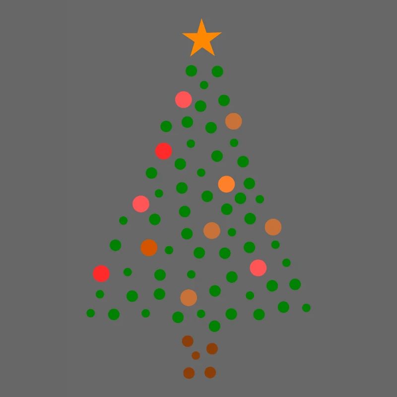 Christmas Tree - Dotted