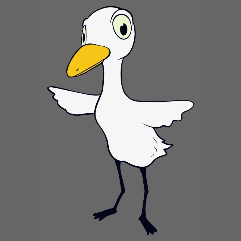 Skeptischer Vogel