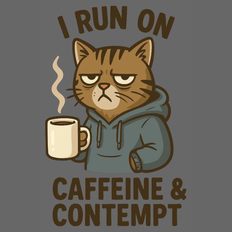 Chat de café