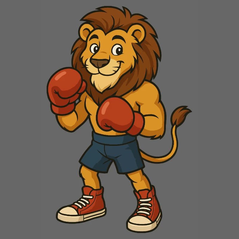 Lion Boxer