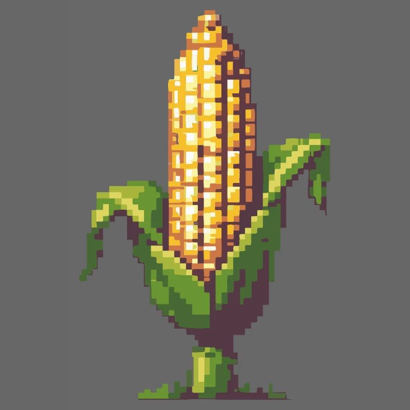 Pixel maïs Pixel Art