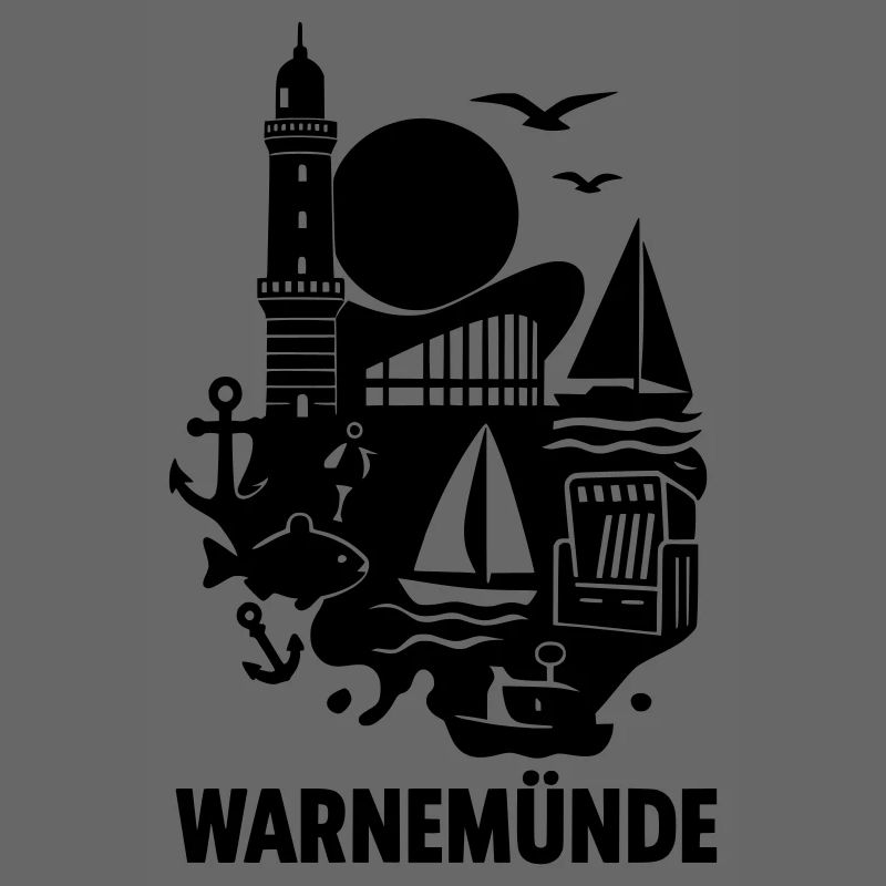 Warnemünde Silhouette