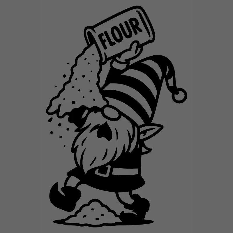 Biscuits à la farine de gnome cuits