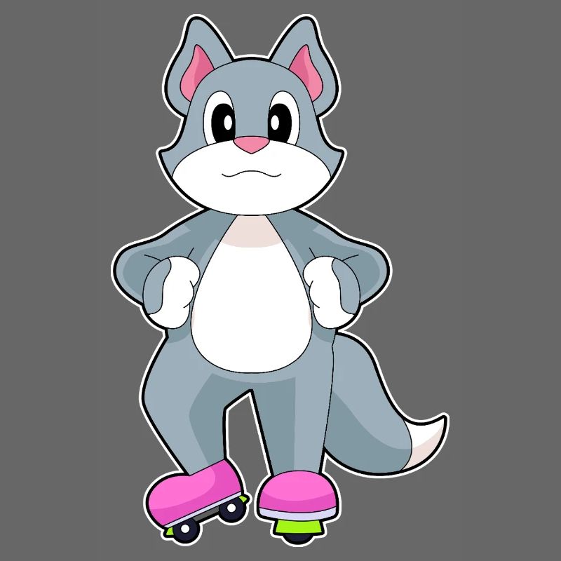 Cat Inline skating Inline skates Sport