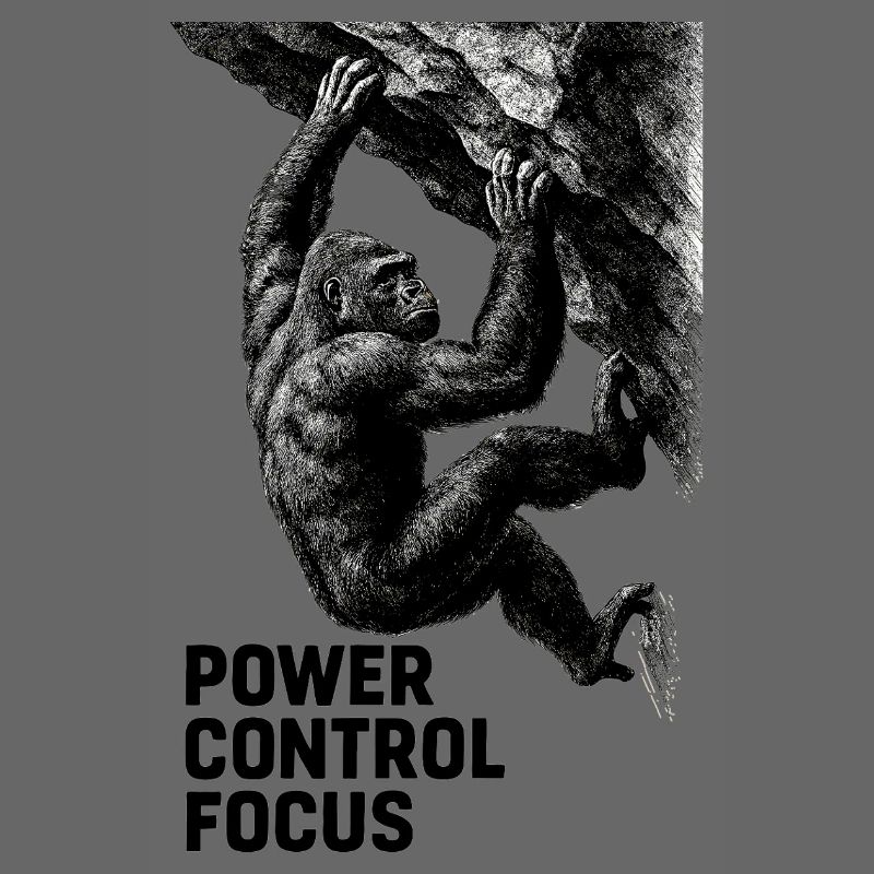 Gorilla Bouldering: Power Control Focus Design