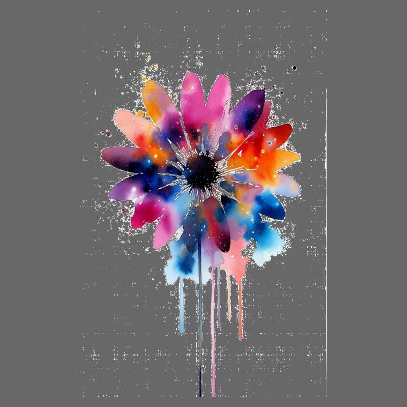 Aquarell-Gänseblümchen