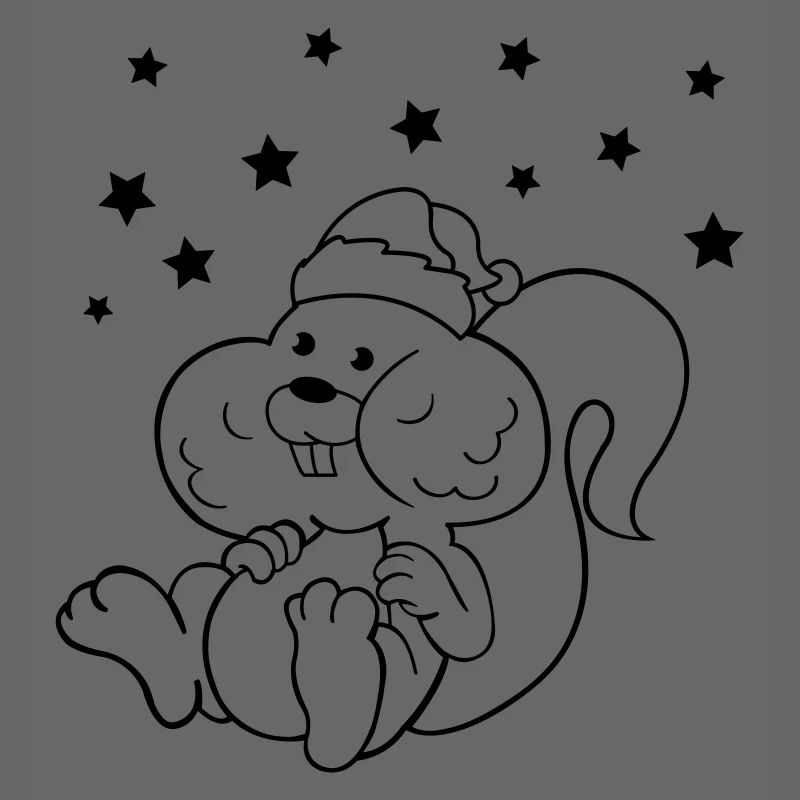 Weihnachts Einhörnchen