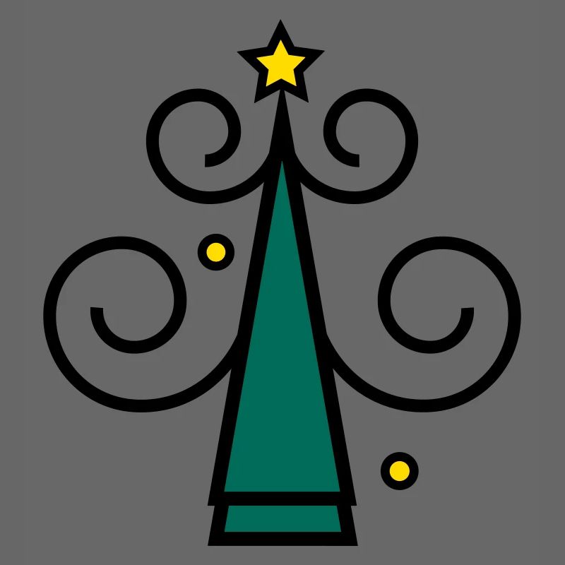 Christmas tree icon z1