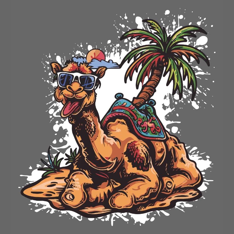 Camel Island Palm Tree
