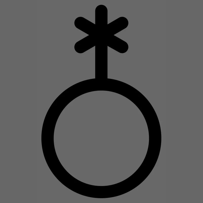 Genderqueer icon, non-binary