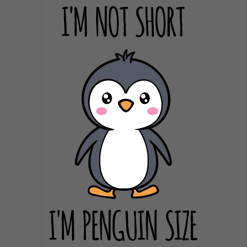 Süß Seevogel Pinguin Tier Vogel Statement