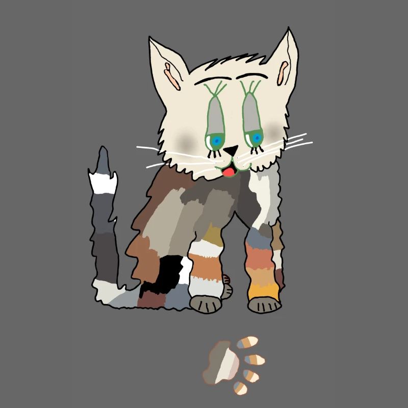 Patchwork Katze Fred Tatze