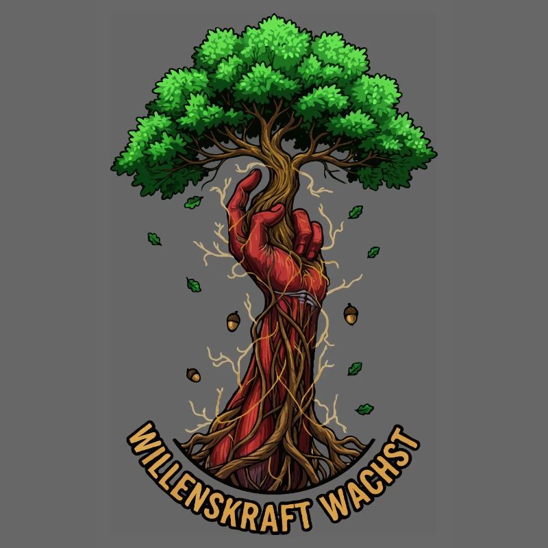 Willenskraft Wachst