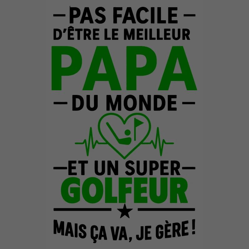Herz + Golf – Super Papa Golfer