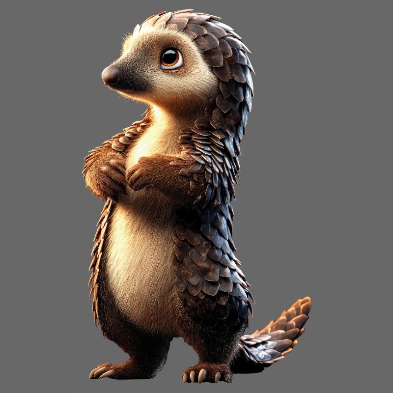 Pangolin Pangolin Pine Cone Pangolins