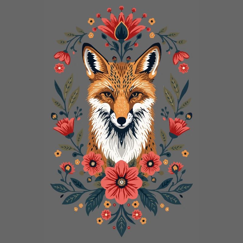 Blumenfuchs Porträt