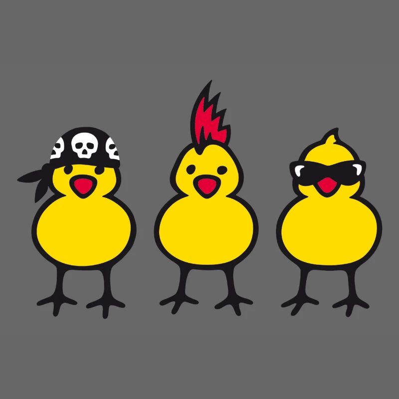 Three Chicks