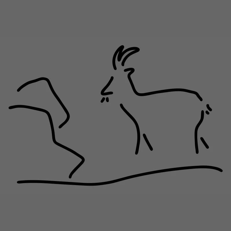 ziege oder steinbock