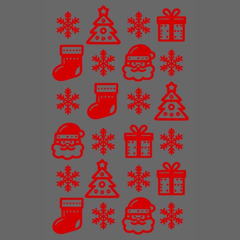 Christmas Icons Pattern