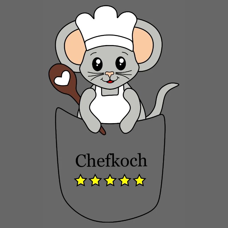 Chef Mouse – Funny Cooking Motif
