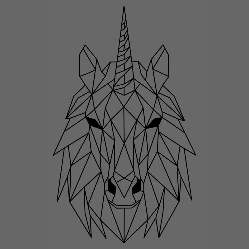 Einhorn Polygon