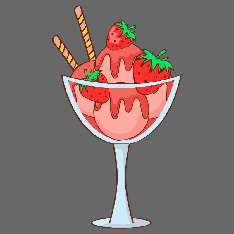 Eis Speiseeis Eiskrem Eiscreme Kugeleis Eisbecher