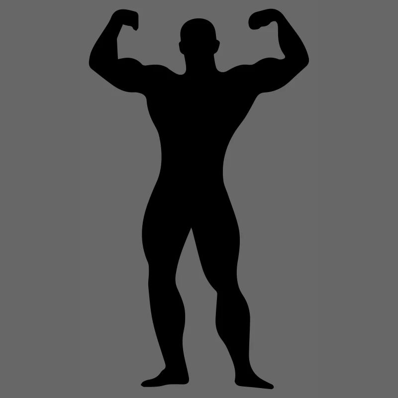 flexing man
