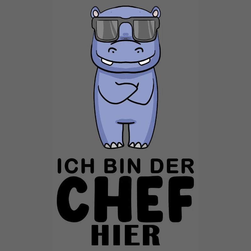 Chef Spruch lustig - Ich bin der Chef hier - Chef