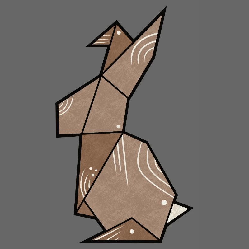 Origami Bunny Plain