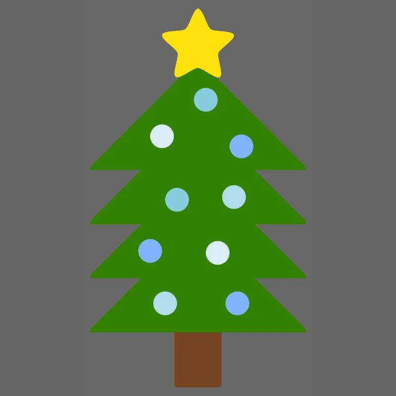 Festive Pine Christmas Tree
