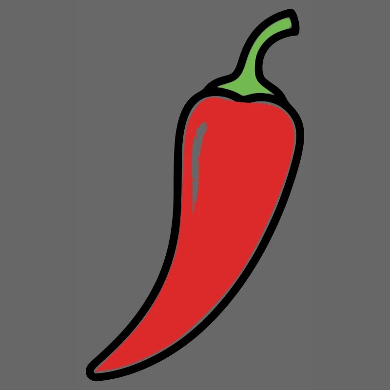 Chili Pepper Hot Comic