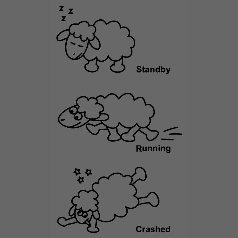 Schaf Standby Running Crashed