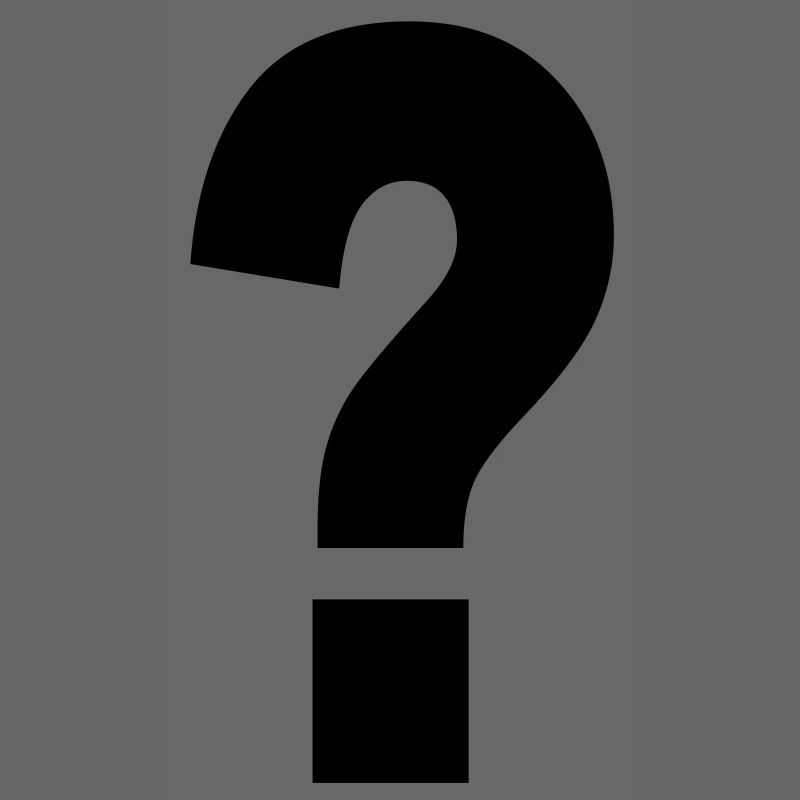 question mark
