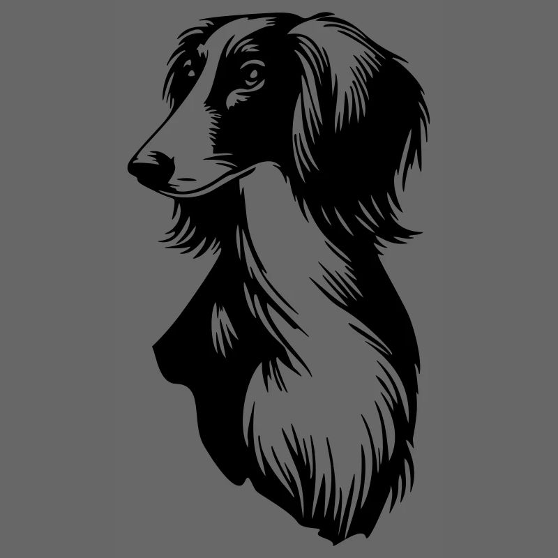 Saluki Kopf