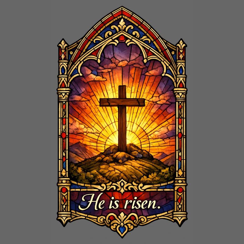 Resurrection He is Risen Easter Jesus