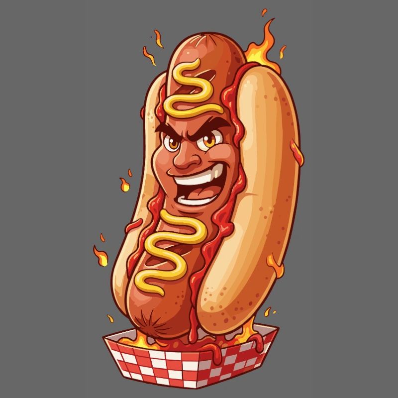 Fire Hot Dog