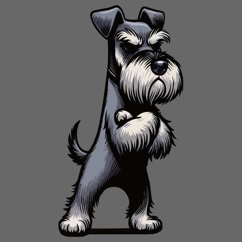 Schnauzer Schnauzer géant Propriétaire du Schnauzer