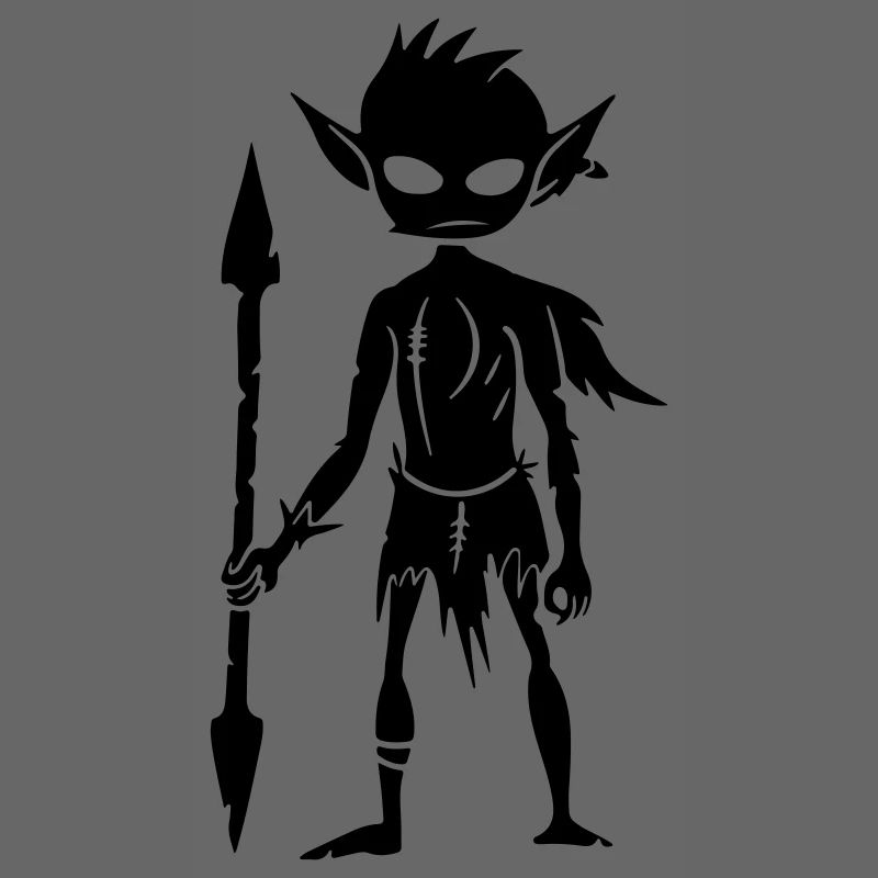 Goblin Ork Figur