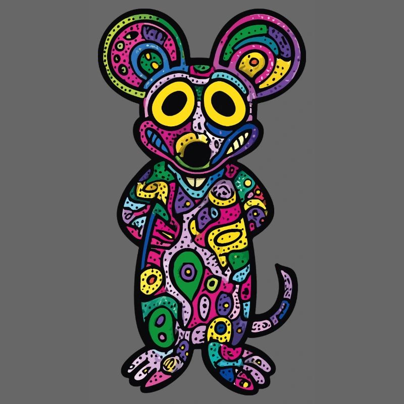 Maus Bunt Kunst