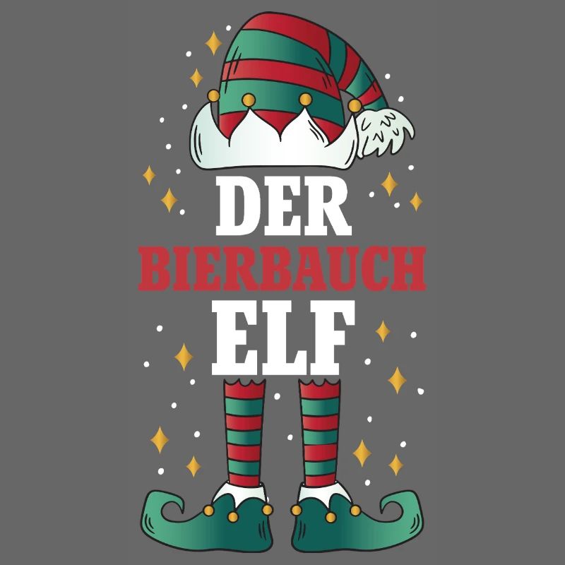 Weihnachten Der Bierbauch Elf