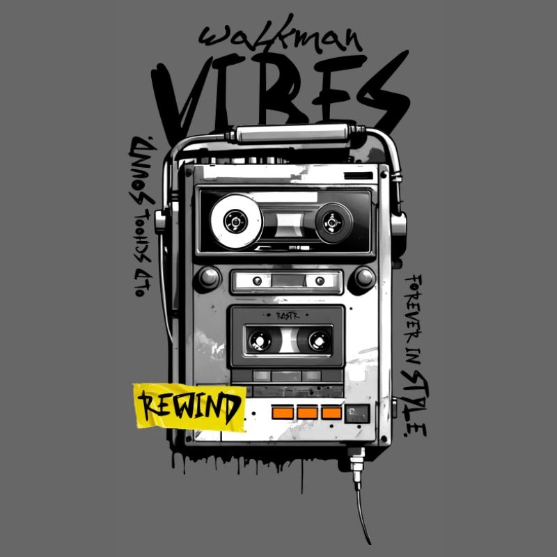 Retro Cassette Graffiti Device